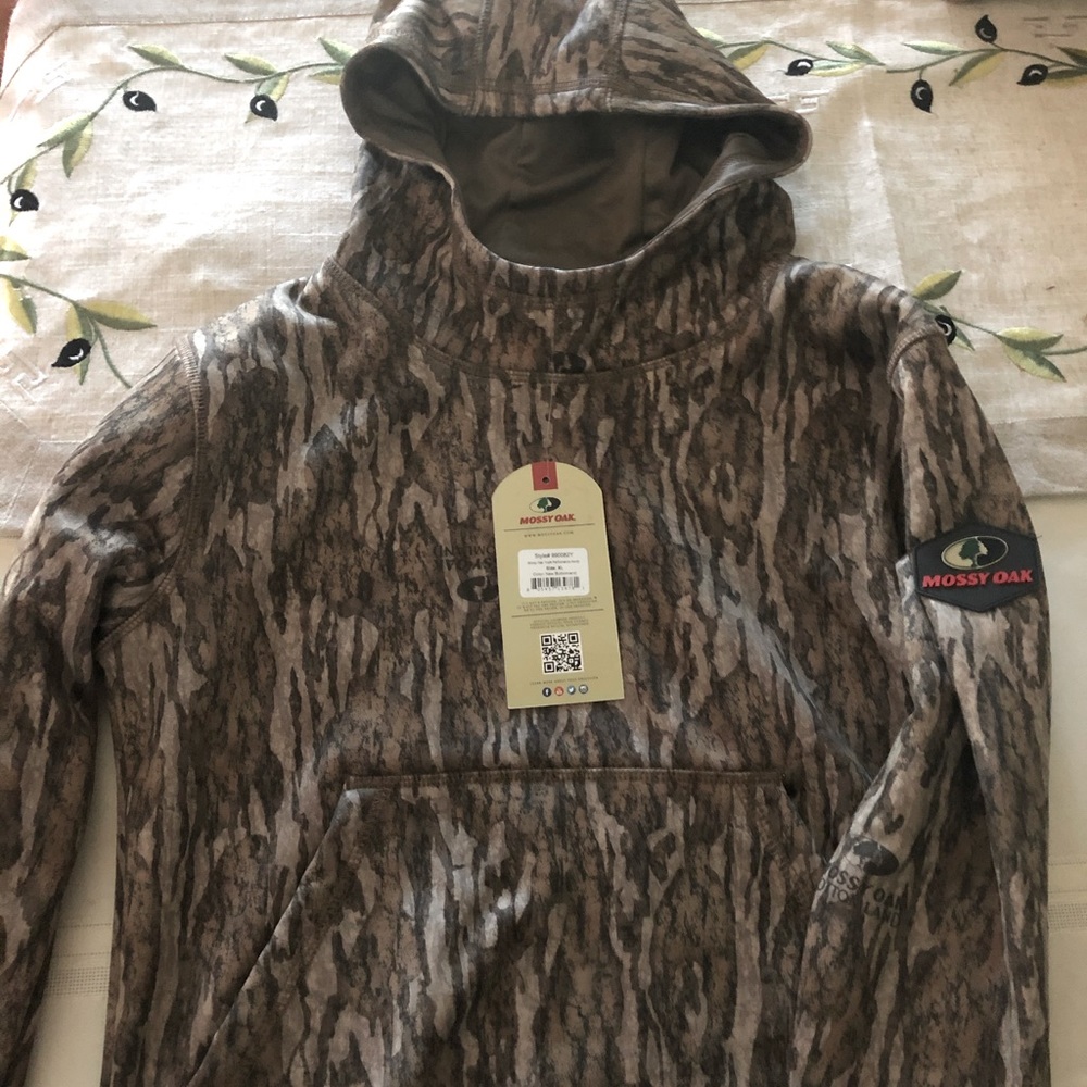 Mossy Oak Boys Performance Hoody (New Bottomland)